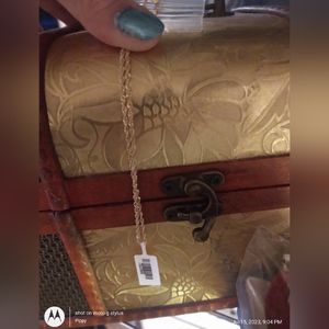 NWT Gold rope chain 22 inches